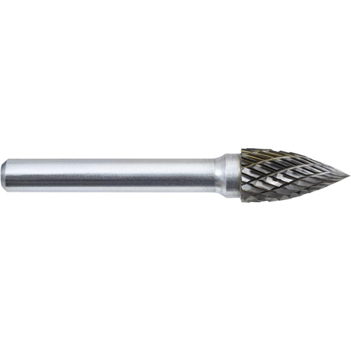 G3-DC Fraise arboriforme JET-KUT (embout pointu), 3/8" dia. M & M Nord Ouest Inc