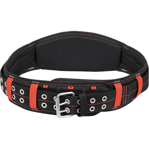 Ceinture coussin&eacute;e de 5", Noir/Rouge M & M Nord Ouest Inc