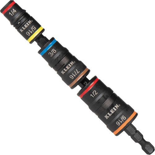 Jeu de douilles &agrave; bascule 7-en-1, 8 Mcx, Chocs, Prise de 1/4'' M & M Nord Ouest Inc