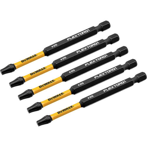 Foret &agrave; chocs FLEXTORQ, Torx, Embout T-25, Prise 1/4", Longueur 3-1/2" M & M Nord Ouest Inc