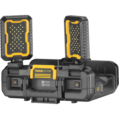 Baladeuse ajustable ToughSystem 2.0 avec rangement, 16" x 11" x 14", Noir/Jaune M & M Nord Ouest Inc