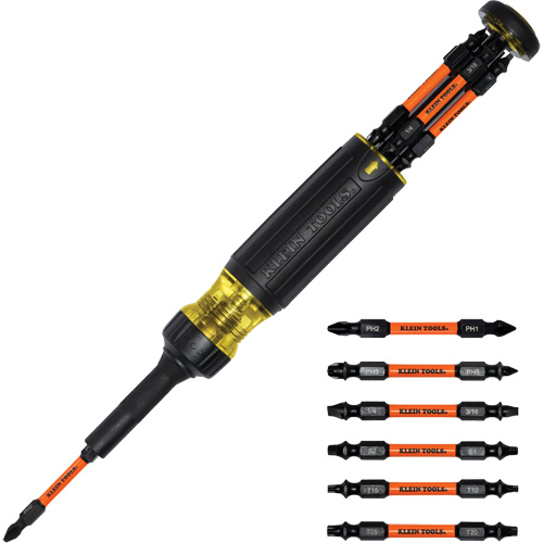 13-in-1 Ratcheting Impact-Rated Screwdriver M & M Nord Ouest Inc
