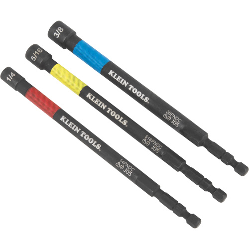 11-in-1 Impact-Rated Driver and Flip Socket 2-Piece Set, 1/4" Drive, 6-3/10" L, Magnetic M & M Nord Ouest Inc