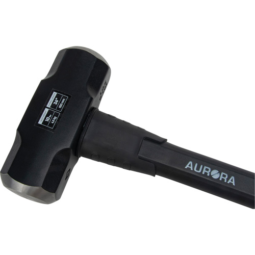 Sledge Hammer, 10 lbs., 36", Fibreglass Handle M & M Nord Ouest Inc