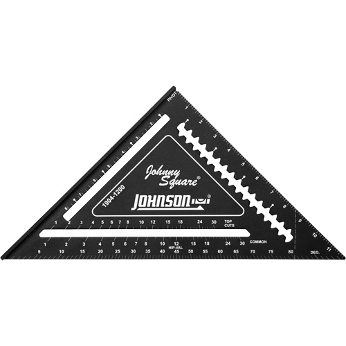 &eacute;querre de charpente 12" Johnny Square Professional Easy-Read M & M Nord Ouest Inc