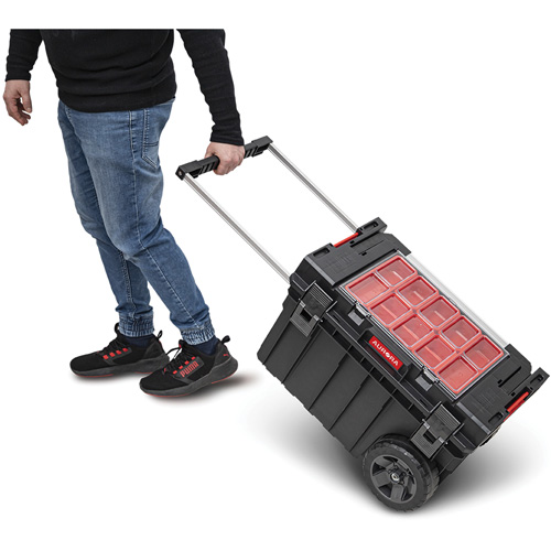 Arx&reg; Rolling Tool Chest, 23-4/5" x 16" x 15-3/5", Black M & M Nord Ouest Inc