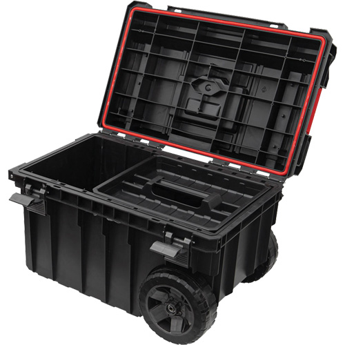 Arx&reg; Rolling Tool Chest, 23-4/5" x 16" x 15-3/5", Black M & M Nord Ouest Inc