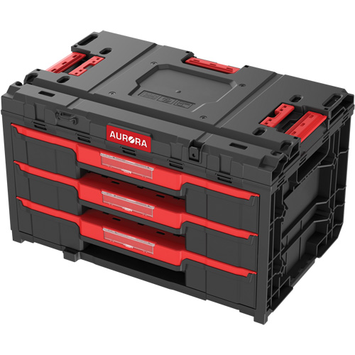 Boîte &agrave; outils &agrave; 3 tiroirs Arx, 23-1/10" x 15" x 13-2/5', Noir M & M Nord Ouest Inc