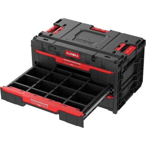 Boîte &agrave; outils &agrave; 3 tiroirs Arx, 23-1/10" x 15" x 13-2/5', Noir M & M Nord Ouest Inc