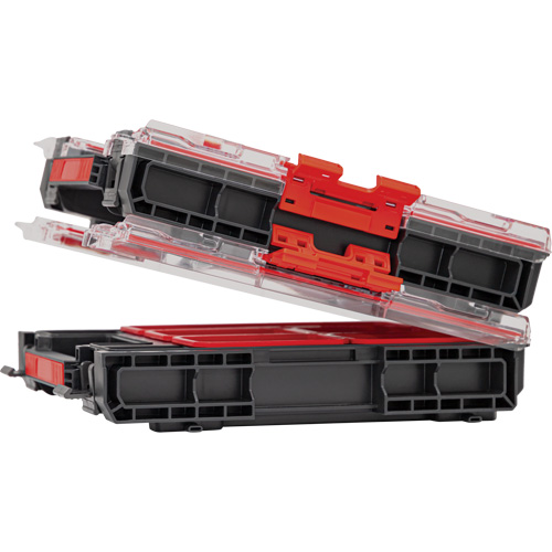 Organisateur moyen avec bacs Arx, 10-3/10" x 14-3/10" x 3", Noir M & M Nord Ouest Inc