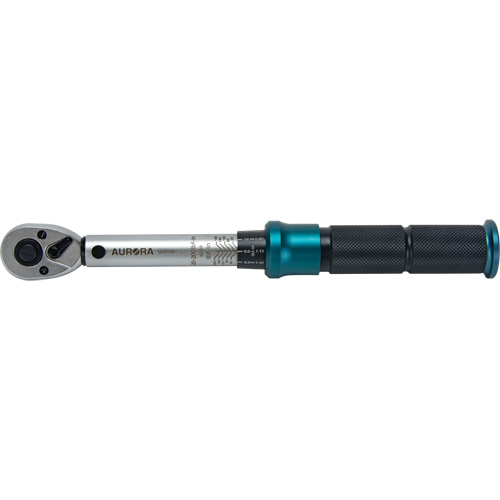 72-Tooth Torque Wrench, Click, 1/4" Square Drive, 20 - 200 in-lbs. M & M Nord Ouest Inc