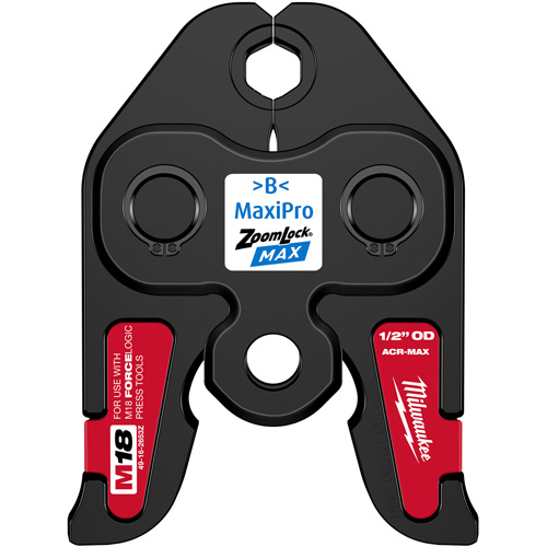 1/2" ZoomLock&reg; MAX Press Jaw for M18 FORCE LOGIC Press Tools M & M Nord Ouest Inc