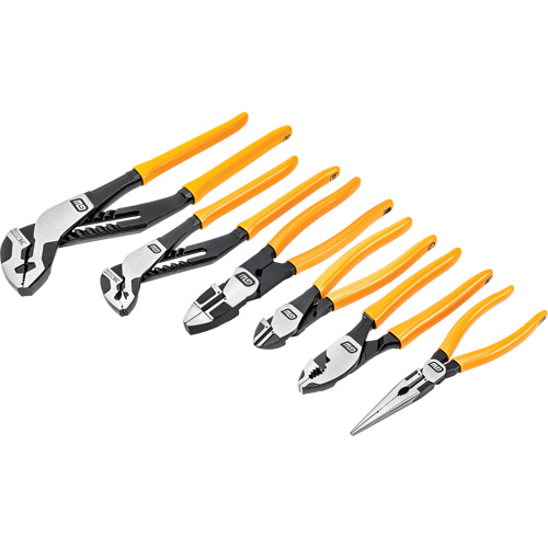 PITBULL Dipped Handle Mixed Plier Set, 6 Pieces M & M Nord Ouest Inc
