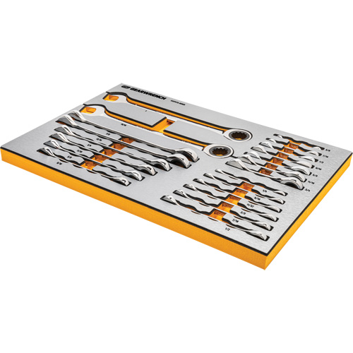 Jeu d'outils pour maître m&eacute;canicien MEGAMOD dans des plateaux en mousse modulaire de premi&egrave;re qualit&eacute; avec rangement d'outils, 1024 morceaux M & M Nord Ouest Inc