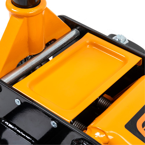 Cric &agrave; planchers pour usage intensif, 3 tonne(s) Capacit&eacute;, 5-1/4" Abaiss&eacute;e, 18-1/4" &eacute;lev&eacute;e, Hydraulique &agrave; main M & M Nord Ouest Inc