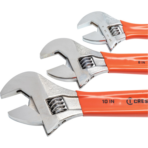 Cushion Grip Wrench Set, Adjustable, 3 Pieces M & M Nord Ouest Inc