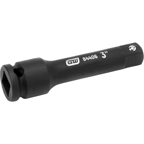 Drive Impact Extension Set, 3/8" Drive, Manganese Phosphate Finish, 4 Pcs M & M Nord Ouest Inc