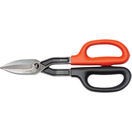 Cisaille de ferblantier droite, Longueur de coupe de 2", Coupe Droit M & M Nord Ouest Inc