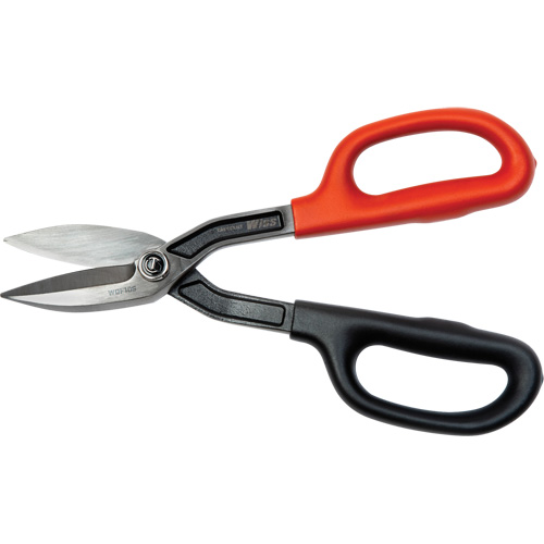 Cisaille de ferblantier droite, Longueur de coupe de 2", Coupe Droit M & M Nord Ouest Inc