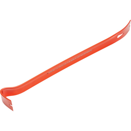 Barre-levier demi-ronde, 1-3/4" la, 21" lo M & M Nord Ouest Inc