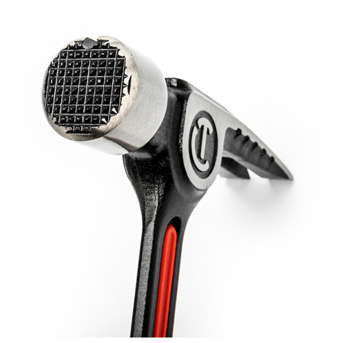 Milled-Face Framing Hammer, 28 oz., Solid Steel Handle, 16" L M & M Nord Ouest Inc