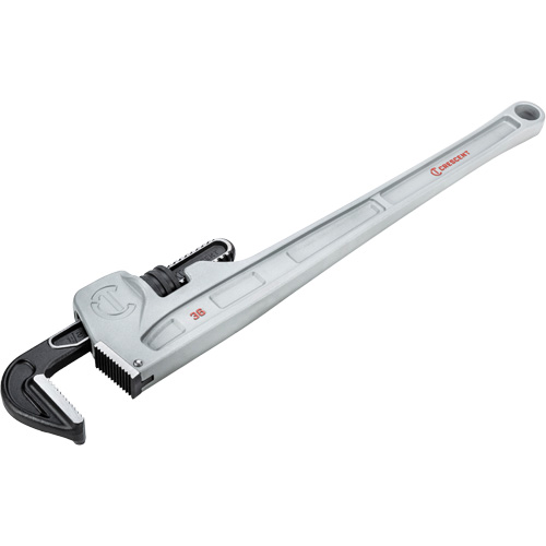 Pipe Wrench, 5" Jaw Capacity, 36" Long, Powder Coated Finish, Non-Ergonomic Handle M & M Nord Ouest Inc