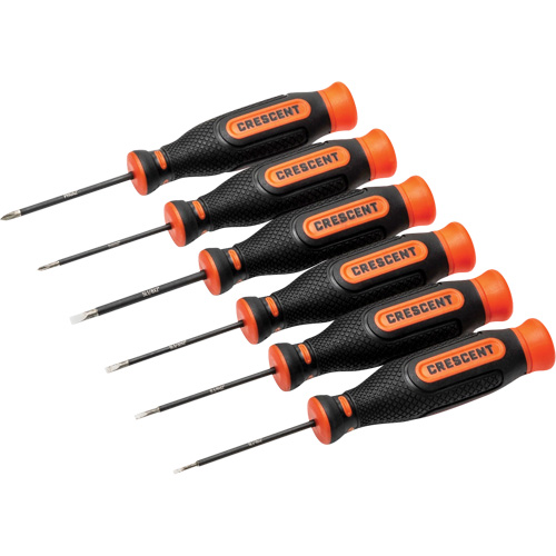 Diamond Tip Precision Screwdriver Set, 6 M & M Nord Ouest Inc