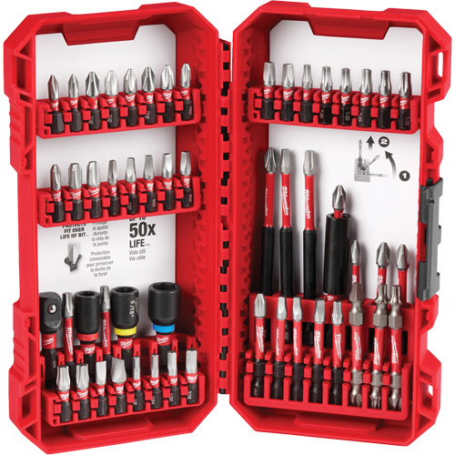 54 Piece Shockwave Impact Duty Driver Bit Set M & M Nord Ouest Inc