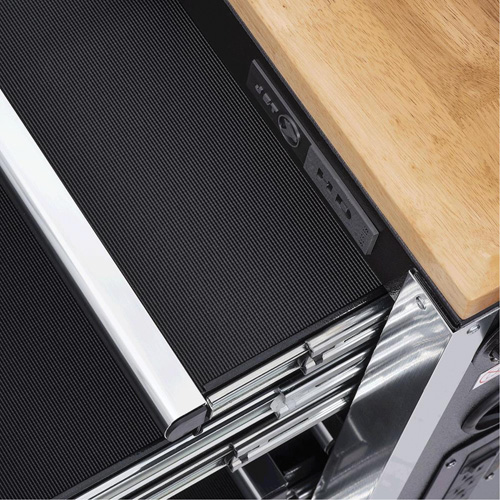 HDRC5212 HD Series Roller Cabinet, 12 Drawers, 51-1/4" W x 21" D x 40-3/10" H, Black M & M Nord Ouest Inc