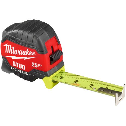 Ruban &agrave; mesurer Stud avec &eacute;chelle pour ing&eacute;nieur, 1-5/16" x 25' M & M Nord Ouest Inc
