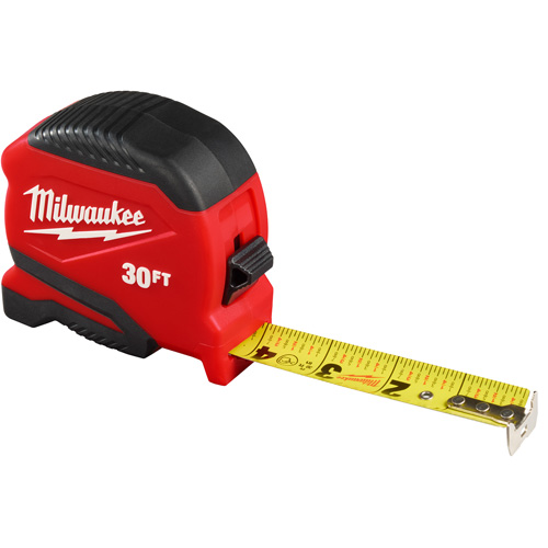 Compact Tape Measure, 1" x 30' M & M Nord Ouest Inc