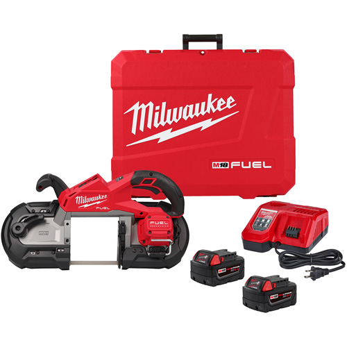 Ensemble de scie &agrave; ruban &agrave; coupe profonde M18 Fuel, 18 V, 5" Capacit&eacute; M & M Nord Ouest Inc