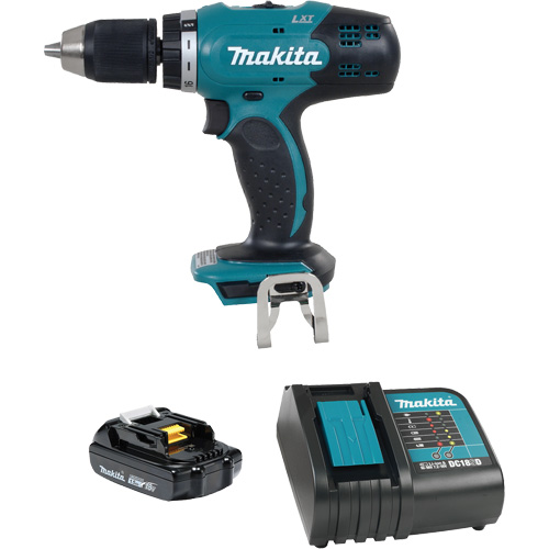 LXT Compact Drill-Driver Kit, Lithium-Ion, 18 V, 1/2"/1-7/16" Chuck, 420 in-lbs Torque M & M Nord Ouest Inc
