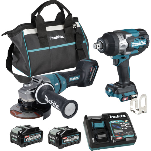 Ensemble 2 outils &agrave; moteur sans balai XGT, Lithium-ion, 40 V M & M Nord Ouest Inc