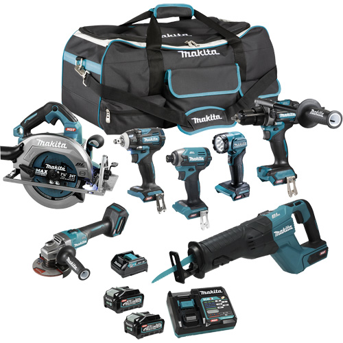 Ensemble 7 outils &agrave; moteur sans balai XGT, Lithium-ion, 40 V M & M Nord Ouest Inc