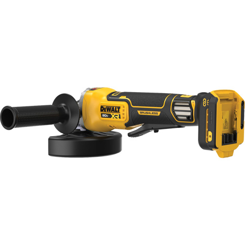 Meuleuse &agrave; vitesse variable sans balai et sans fil avec interrupteur &agrave; palette MAX* XR (outil seulement), Roue de 4-1/2" - 5", 20 V M & M Nord Ouest Inc