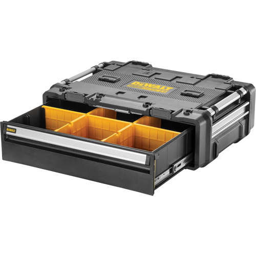 Tiroir 2.0 DXL TOUGHSYSTEM, 30" x 21-13/20" x 9-17/20", Noir/Jaune M & M Nord Ouest Inc