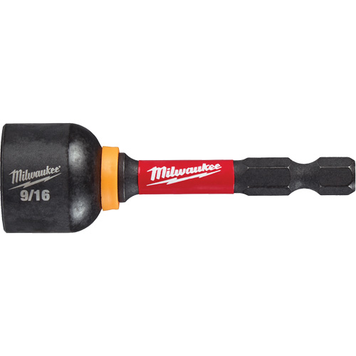 SHOCKWAVE Impact Duty Magnetic Nut Driver, 9/16" Drive, 2-9/16" L, Magnetic M & M Nord Ouest Inc