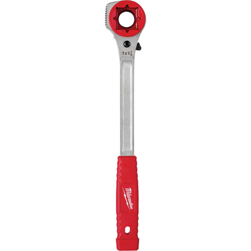 Lineman's High-Leverage Ratcheting Wrench with Milled Strike Face, 3/4"/1"/1-1/8" Drive, Ergonomic Handle M & M Nord Ouest Inc