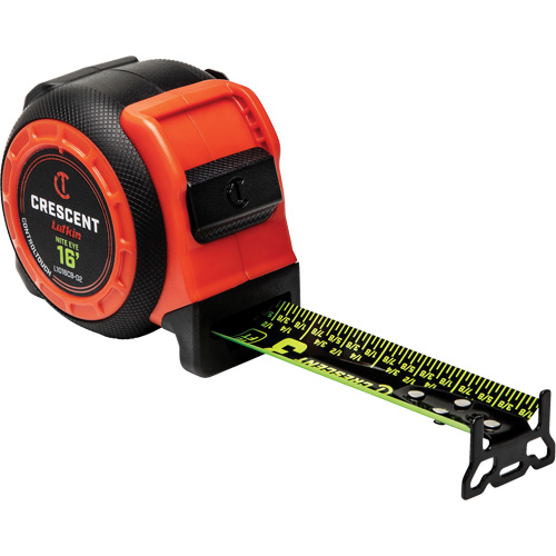  Ruban &agrave; mesurer CONTROLTOUCH NITE EYE, 1-3/16" x 16', Marques de goujon SAE M & M Nord Ouest Inc