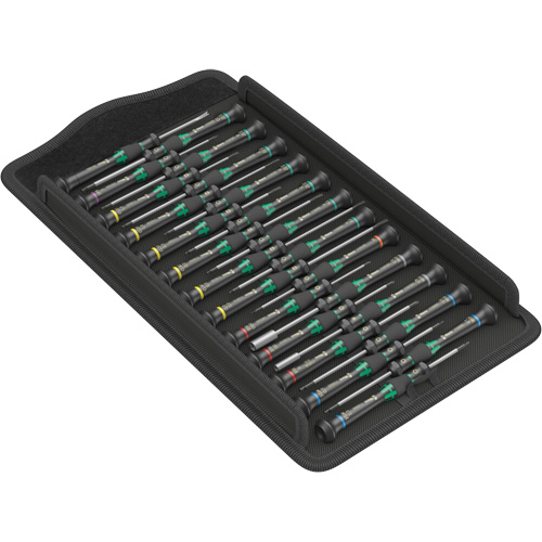 Kraftform Micro Big Pack 1 Screwdriver Set for Electronic Applications, 25 Pcs. M & M Nord Ouest Inc