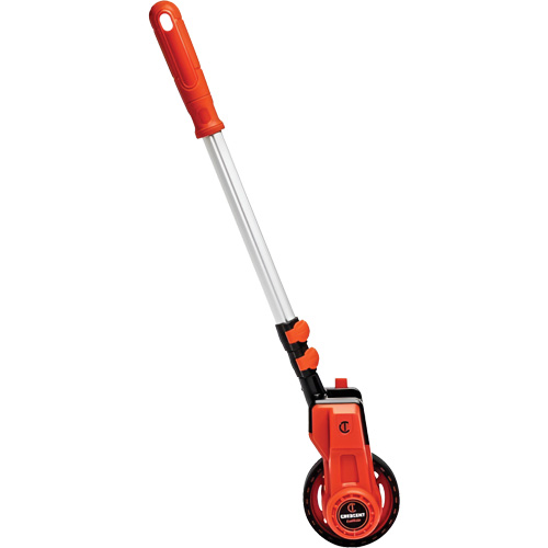Roue de mesure &agrave; axe central SAE , 4"/10,16 cm, Gamme de 3047,97 m, Pouces/pieds M & M Nord Ouest Inc