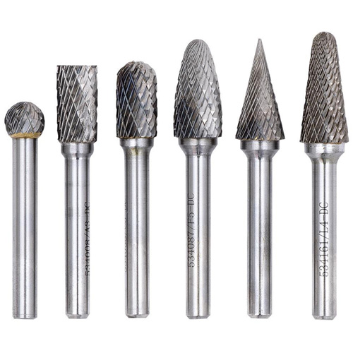 CBHP-6 JET-KUT&reg; Carbide Bur Set, 6 Pieces M & M Nord Ouest Inc