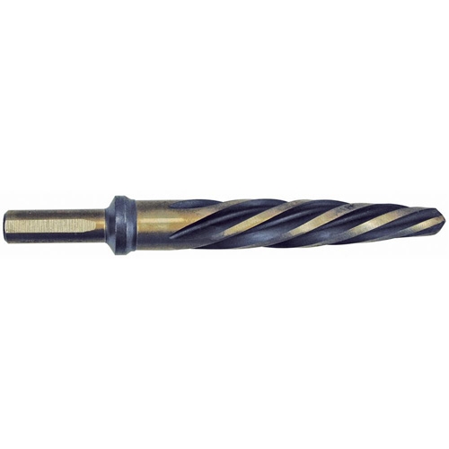 JET-KUT&reg; B & G Premium Car Reamer, 5/8", Spiral Flute, High Speed Steel, 3-Flat Shank M & M Nord Ouest Inc