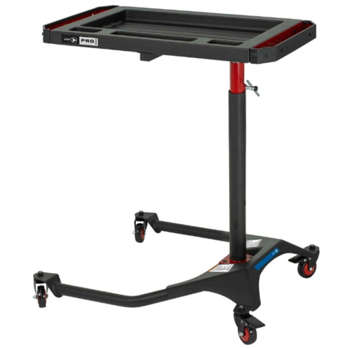 JUHT-100A Adjustable-Height Under-Hood ABS Tool Tray, 0 Drawers, 18-7/10" L x 31-17/20" W x 48-2/5" H, Black M & M Nord Ouest Inc