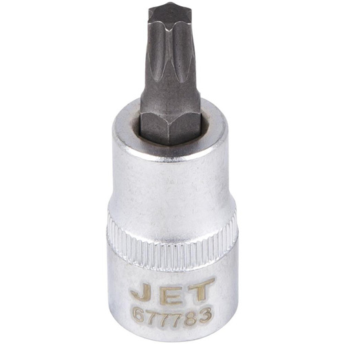 Bit Socket, Torx&reg;, T-45 x 2" L, 3/8" Drive M & M Nord Ouest Inc