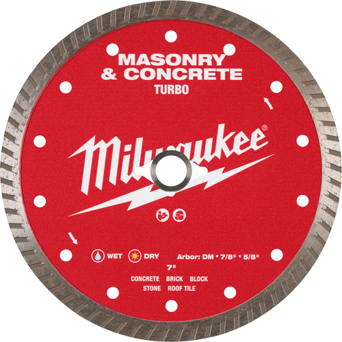 Turbo Masonry & Concrete Diamond Blade M & M Nord Ouest Inc