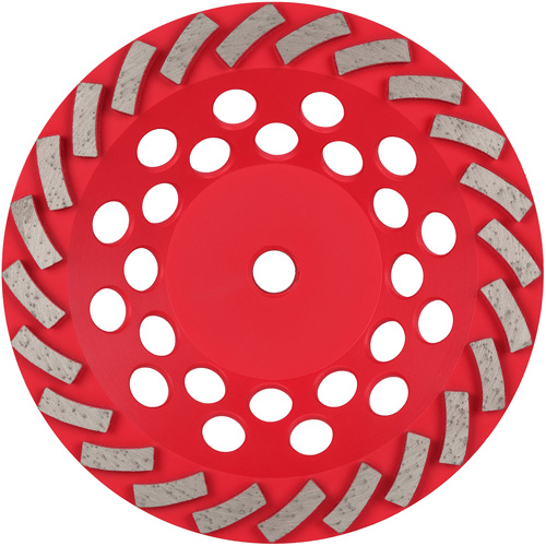 DIAMOND MAX Turbo 24-Segment Diamond Cup Wheel M & M Nord Ouest Inc