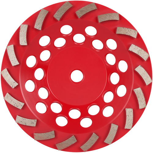 DIAMOND MAX Turbo 18-Segment Diamond Cup Wheel M & M Nord Ouest Inc