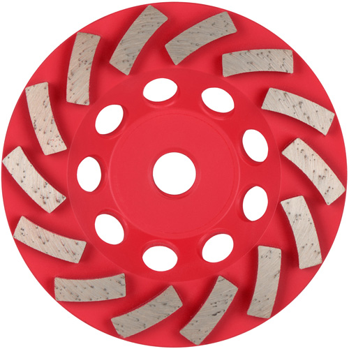 DIAMOND MAX Turbo 14-Segment Diamond Cup Wheel M & M Nord Ouest Inc